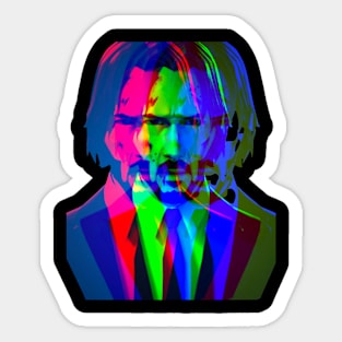 John Wick A Symphony of Bullets Sticker